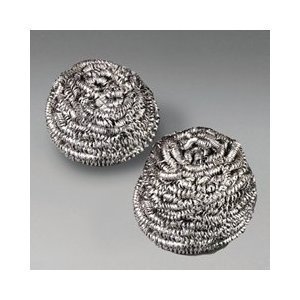 Scotch-Brite Stainless Steel Scrubbing Pads, (2 Pack)