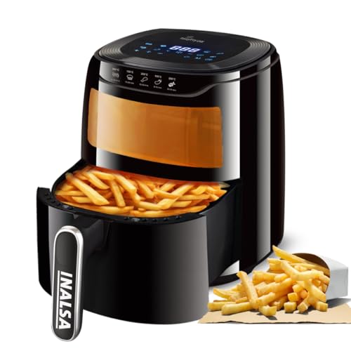 INALSA Air Fryer 4.2 ltr|1400 W with Air Crisp Technology|Air-Fry...