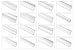 Produktbild Deckenleisten aus Ecopolymer/HDPS - Stuckleisten weiß, leicht und schlagfest - (CK19-30x30mm) Stuckprofil Zierprofil Eckprofil Styroporprofil Stuck