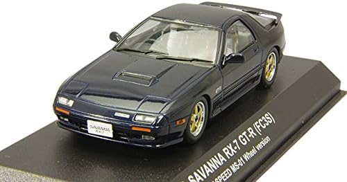 Kyosho Original 1 43 Mazda Savanna Rx 7 Mazdaspeed Ms 01 Wheel Version Brave Blue Amazon Co Uk Toys Games