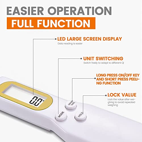 Digital Kitchen Spoon Scale | Electronic Spoon Scale For Weighing Food, Water, Powder, Liquid #TOP1