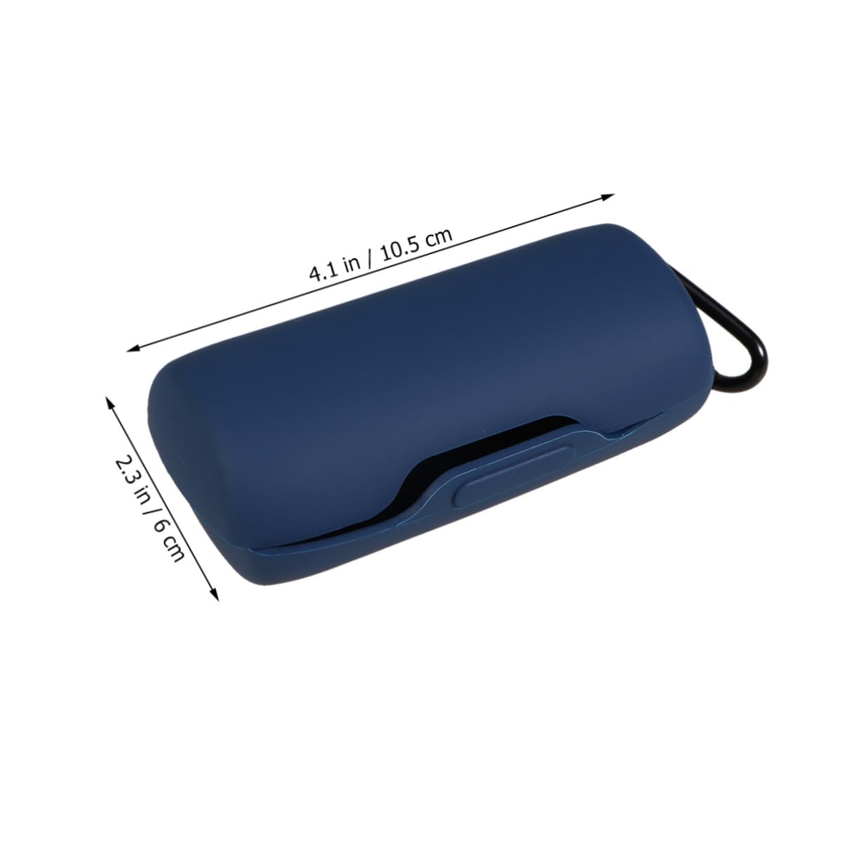 DOITOOL 3 Pezzi Custodia Protettiva Per Auricolari in Silicone Compatto E Robusto Scatola Antigraffio Antiurto Scura