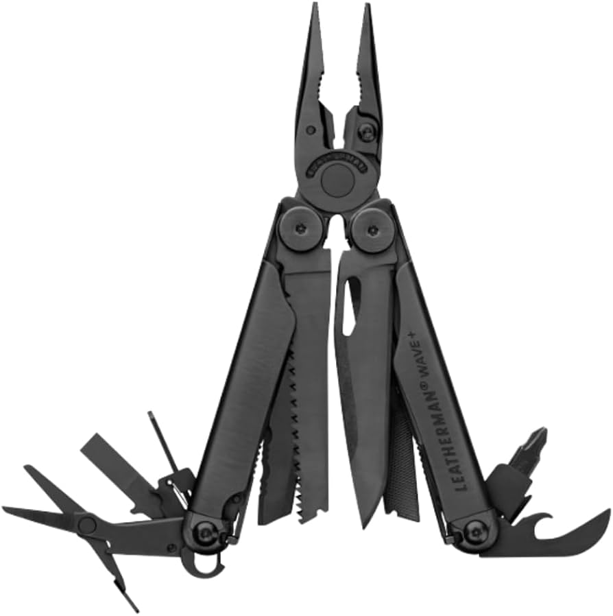 LEATHERMAN WAVE マルチツール LEATHERMAN, Wave+, 18-in-1 Full-Size, Versatile Multi-tool
