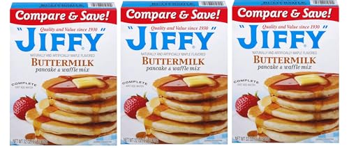 Buttermilk Complete Pancake Mix, Quick & Easy Fluffy Pancakes, PACK
