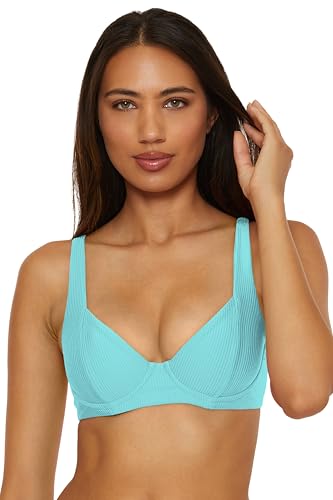 BECCA Women's Monte Carlo Underwire Bikini Top, Adjustable, Swimwear Separates