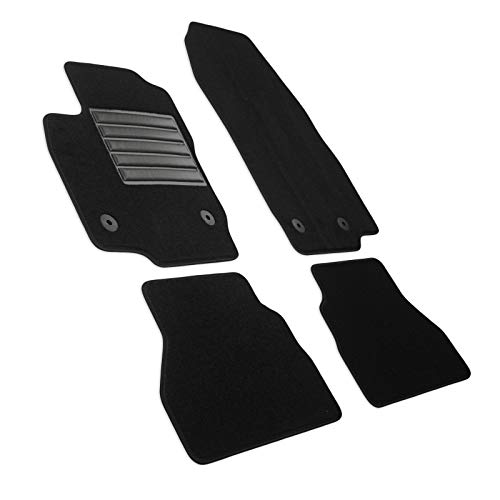 MDM SP-4072 Fußmatten Velours Autoteppich passend für Ford B-Max 09.20122018