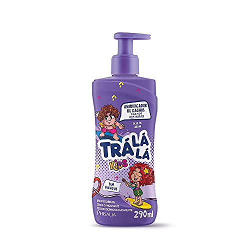 Trá Lá Lá Umidificador Cachos Personagem Kids Roxo 290 Ml