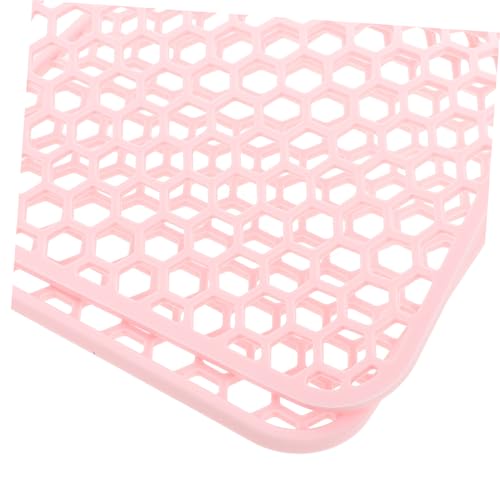 Almohadilla de silicona resistente al calor para herramientas de peinado, antideslizante y fácil de limpiar, compatible con rizadores y planchas de pelo, grande, color rosa miniatura 3