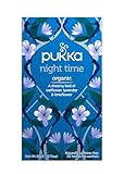 Pukka Night Time, Organic Herbal Sleep Tea With Chamomile, Lavender & Valerian, 20 Tea Bags