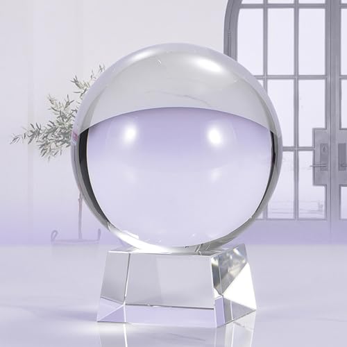 Boule de cristal K9 transparente 150mm objet de décoration luxe - 4