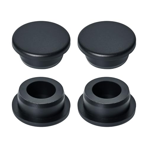 4Pcs Waterproof Silicone Hole Plug, 26mm/1in Dia Round Rubber Stoppers