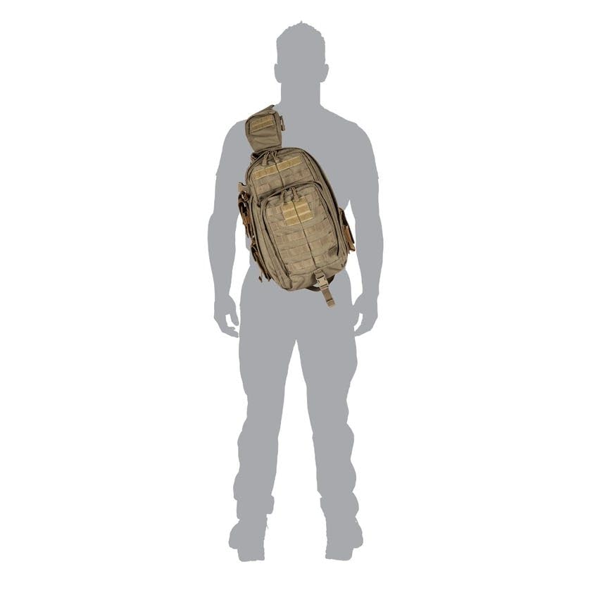 Image of 5.11 Tactical Sling Bag Pack MOAB 10, Shoulder Crossbody Military Bag, 18L, Style 56964ABR