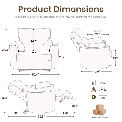 Luxury Adjustable Lounge Recliner