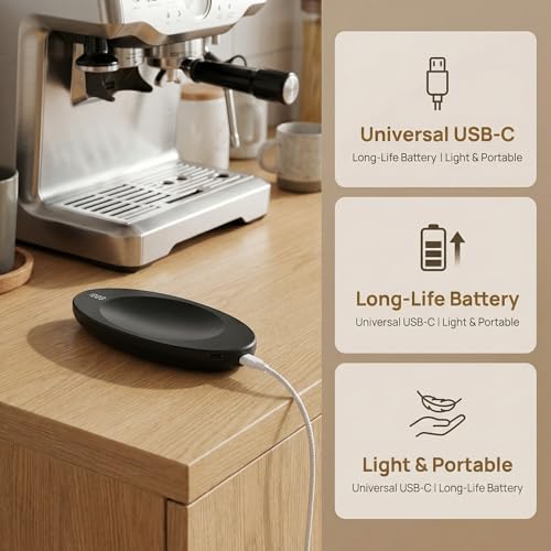 Eysbiy 0.1g Portable Rechargeable Tea Scale - Baking, Espresso & Leaf — view 6