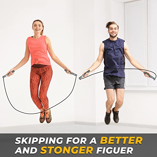 75 75Pai Smart Jump Rope For Fitness, Weighted Cordless Speed Jumping Rope For Men Women Or Kids With Calorie Counter And App Data Analysis, Adjustable Length, Digital Workout Skipping Rope #TOP6