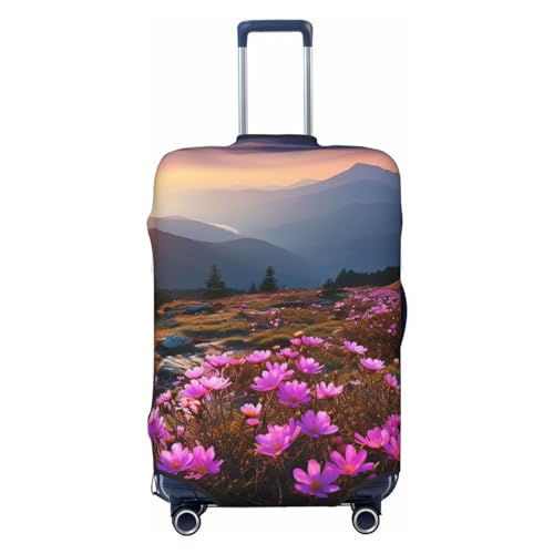 Housse de protection pour valise élastique noire taille L