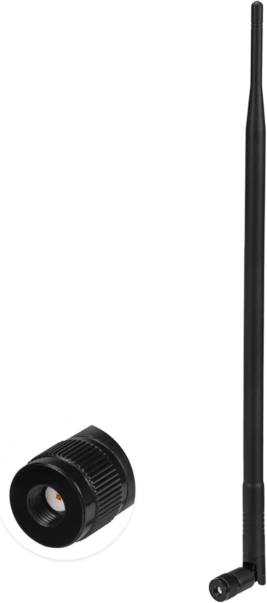 Eightwood 4G LTE Cellular Trail Camera Antenna 9dBi RP-SMA Male Compatible with Spypoint Link Stealth Tactacam Camera Wireless Router Security Camera