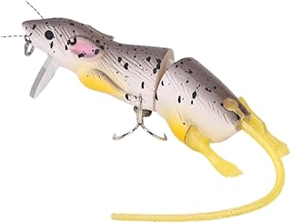 5pcs Bass Lures Freshwater Multi-Joint Bass Fishing Lures Fish Accessories for Saltwater Freshwater Deepwater Octopuses Snake