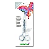 Madeira Präzisions-Stickschere groß verchromt/ 2-fach gebogen...