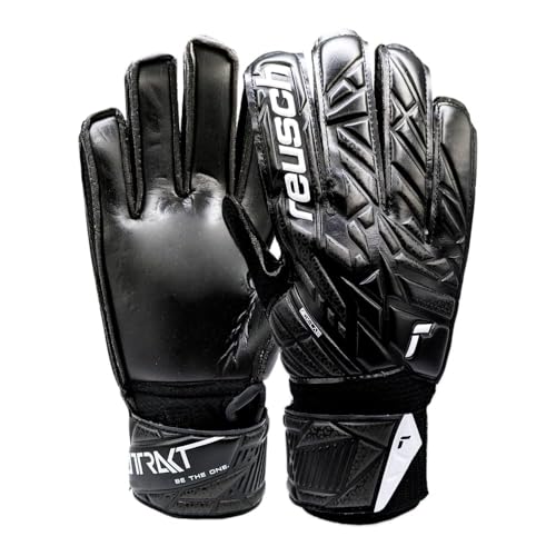 Gants de gardien de but football junior respirants et flexibles Reusch Attrakt enfant