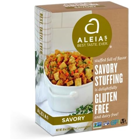 Aleia's Gluten Free Savory Stuffing Mix, 10 Oz Cover