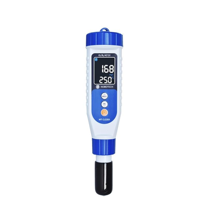 High-Precision Pen-Type Residual Chlorine and Ozone Detector - Accuracy ± 2% - Measuring Range 0-20.00 mg/L - Suitable for Chemical lndustry, Aquaculture, Environmental Monitoring