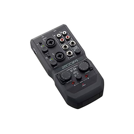 Zoom U-24 - Interfaz de audio