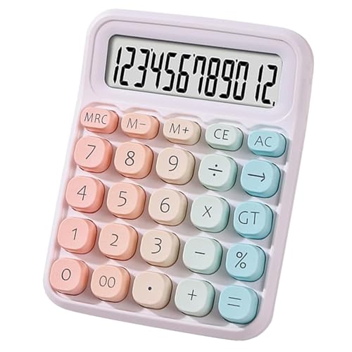 Calculadora básica de botón grande ideal para oficina, hogar y escuela