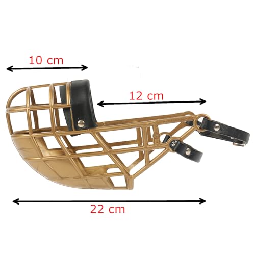 Don Pare 101 Windhund Maulkorb für lange Windhund-Schnauzen Greyhound Leicht & atmungsaktiv. Sicher für Gassi, Auslauf, Tierarzt & als Giftköderschutz. Robust & langlebig. Messanleitung beachten