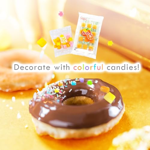 SHOGUN CANDY, 40 Pcs Japanese Snacks and Japanese Candy, Popin Cookin Snack Boxes, Kawaii Dagashi Box, (SHOGUN(Gluten free))