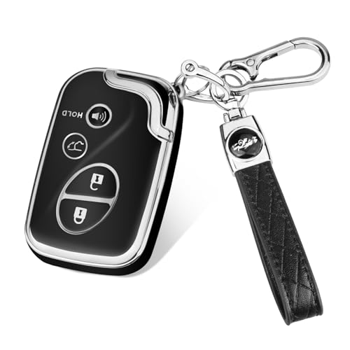Image of MILD EAST for Lexus Key Fob Cover with Keychain | Compatible with 2009-2015 Lexus RX350 RX450 GX460 LX570 CT200h ES350 GS300 GS430 GS450h GS460 IS250 IS350 LS460,TPU