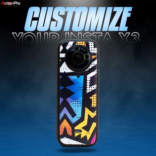 Image of Action Pro Camera Waterproof Skin Compatible with Insta360 X3 Action Camera (Multicolor 4)