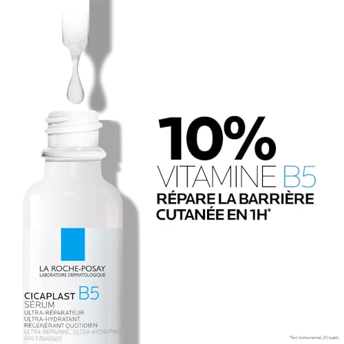 La Roche Posay Cicaplast Sérum B5 Ultra Réparateur Régénérant Quotidien Hydrate & Régénère les Peaux Irritées Enrichi en Vitamine B5 Pour Tous Types de Peaux 30ml - vue 6