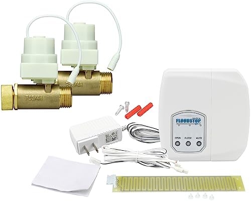 FloodStop Washing Machine Leak Detector Kit, 3/4" Straight