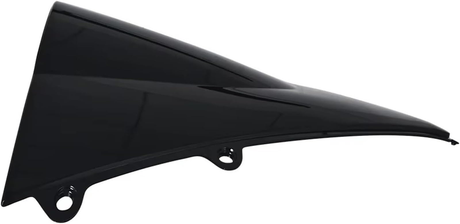 Parabrisas De Motocicleta para CBR1000RR para CBR1000 RR 2012 2013 2014 2015 2016 con Alerón Y Carenado Motocicleta Parabrisas(Negro)