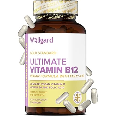 Wellgard Vegan Vitamin B12 with Folic Acid Cover