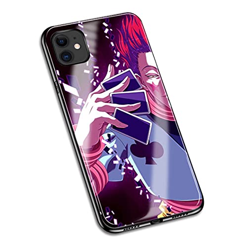 ハンター×ハンター スマートフォン iPhone11 iPhone 11 アイフォン11 携帯電話 ケース 強化ガラス ハードケース アニメカバー アイフォン 携帯カバー スマホケース