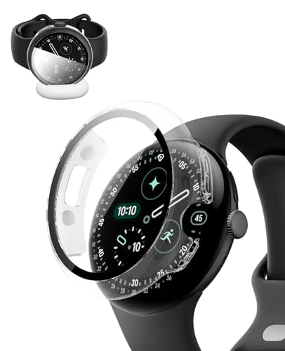 For Google Pixel Watch 4 45mm p P[X [d\ YAJOJO ی KXtB ̌^ Jo[ X}[gEHb` 3DȖʋtB GbW^b` hC菝 hՌ h~ Sʕی EȒP yNAz