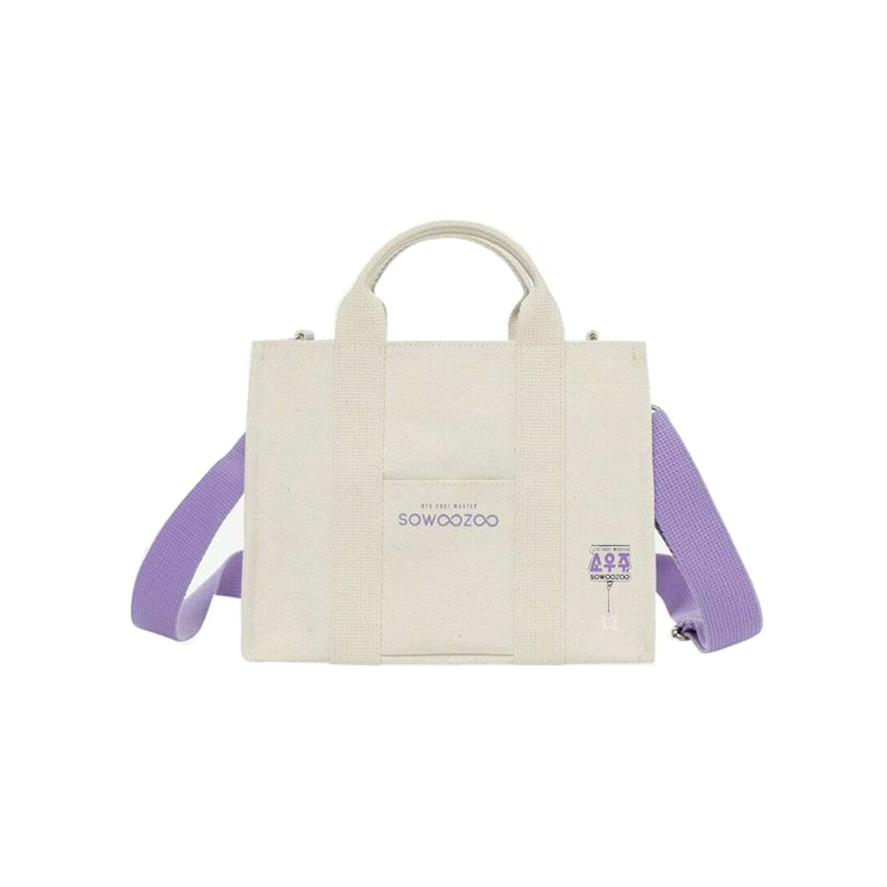 Luoyou KPOP 2021 Muster SOWOOZOO Crossbody Bag Hand Bag with a SOWOOZOO Pin (SOWOOZOO Bag with 1 pin)