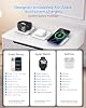 Estación de Carga para Apple Múltiples Dispositivos - 3 en 1 Cargador Inalámbrico Magnético Plegable - Base de Carga de Viaje para iPhone 17 16 15 14 13 12 Pro Max Plus Watch y Airpods 8