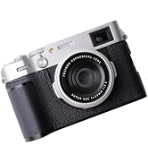 Amazon.com : Iborrys Camera Genuine Leather Half Case ，Compatible