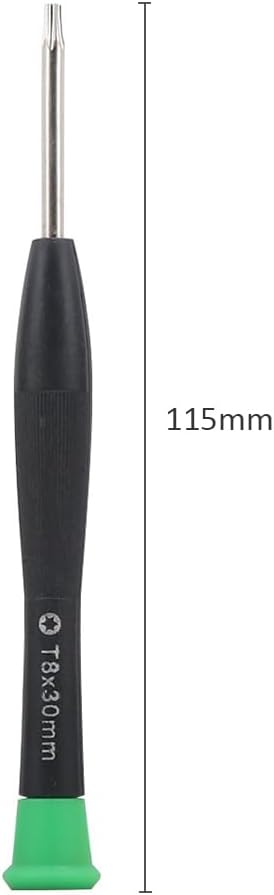 T8 Torx Screwdriver TR8 Torx Security Screwdriver Compatible with Xbox One Xbox 360 PS3 PS4 PS5 Repair Tool