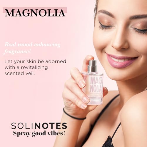 Image of Solinotes Magnolia Eau de Parfum, Jasmine & White Musk, Vegan, 1.7 Fl Oz
