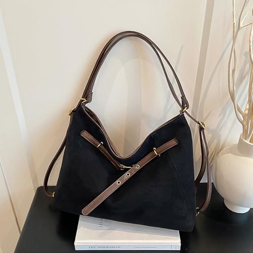 Bolso Crossbody de gamuza sintética para mujer miniatura 7