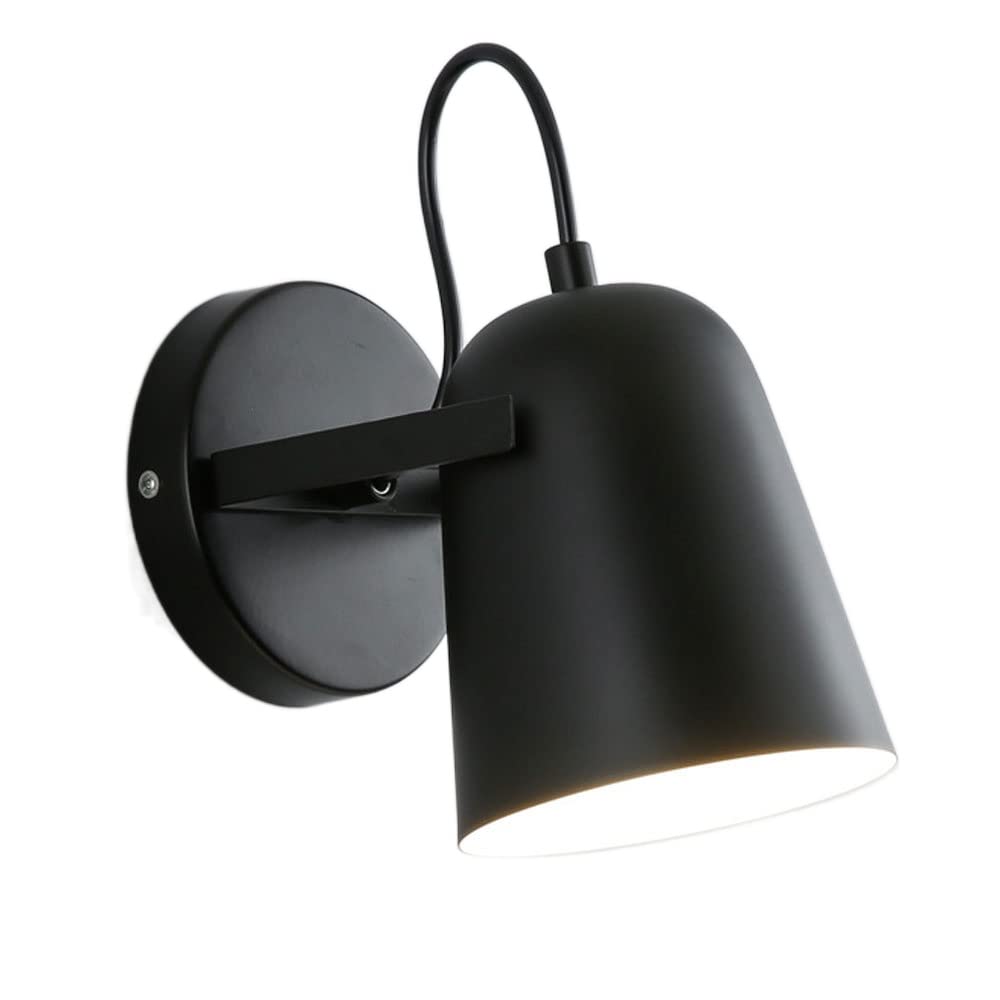 KBUUKYYXouy Creative Living Room Background Wall Decorative Lighting Wall Lantern, E27 Modern Simplicity Wall Lamps, Aisle Nordic Macaron Colorful Landscape Wall Sconce Fixture(Black)