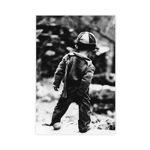 KBGDFSDF Poster d'art Robert Doisneau (21) sur toile pour décoration de chambre à coucher, cadeau 30 x 45 cm