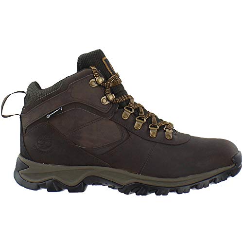 Image of Timberland mens Anti-fatigue Waterproof Leather Mt. Maddsen Hiking Boot, Brown, 10.5 Wide US