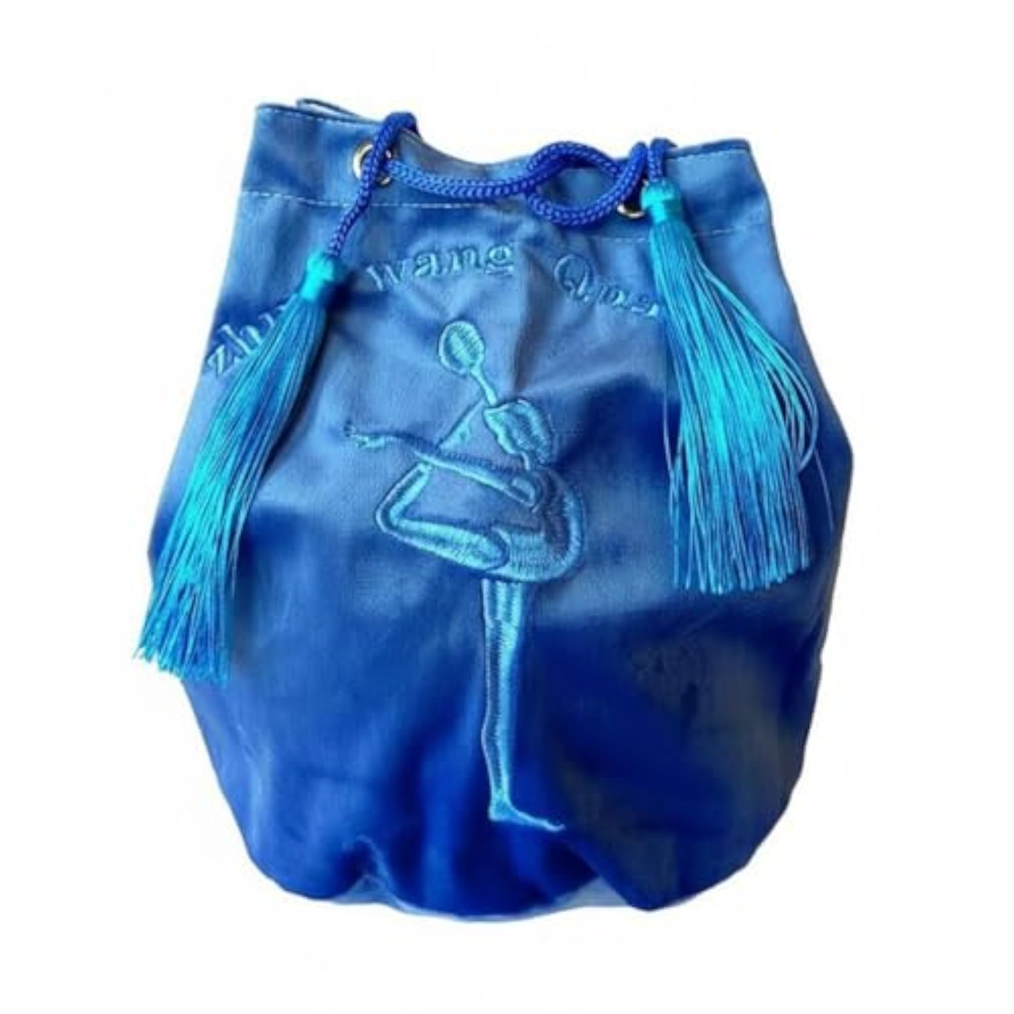 Embroidered Gym Ball Storage Bag, Royal Blue, Large
