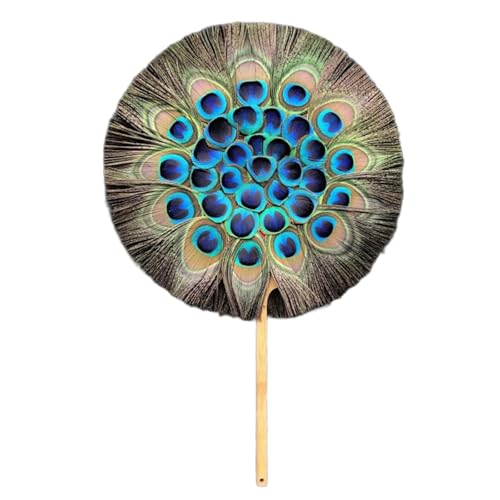 Plumes de paon costume artiste photographe festival rond 25 cm