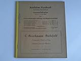  Amtliches Kursbuch. Westliches Deutschland. Sommerfahrplan. 14.5.-7.10.1950. Teil 1: Fernverbindungen und Zug- und Wagenverzeichnis